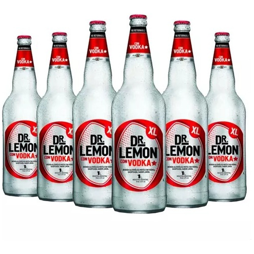 Dr Lemon Vodka 1l X6 -  Berlin Bebidas