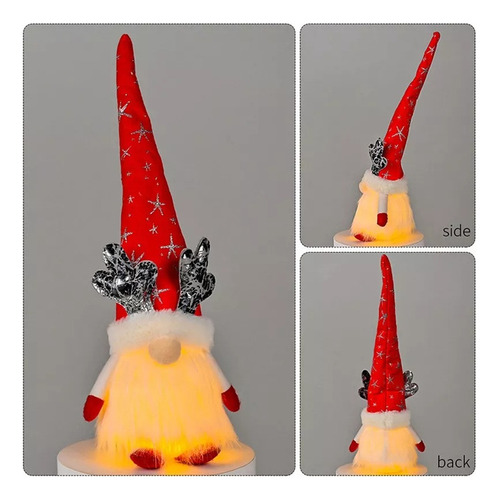 Gran Decoración 50 Cm Gnomo Luminoso, 2