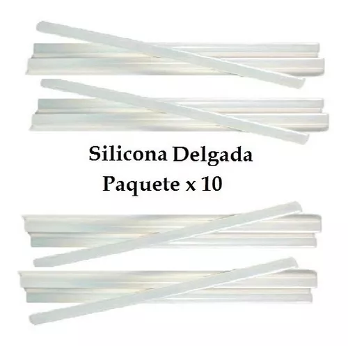 Barras de silicona 1/2 x 6