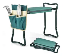 Comprar Banco De Jardín Con Bolsa De Herramientas Taburete Plegable
