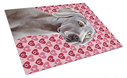 Caroline's Treasures Lh9161lcb Weimaraner Hearts Love And Va