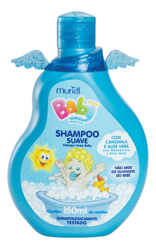 Kit Com 02 Shampoo Baby Menino 150ml Muriel