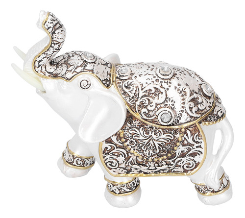 Estatua De Feng Shui De Resina Con Forma De Elefante, Figura