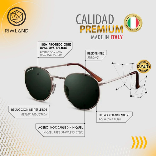 Imagen 6 de 10 de Anteojos De Sol Rimland Sunrise