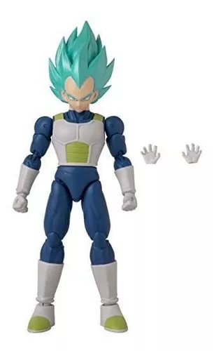 Boneco Fun Dragon Ball Bandai Blue Vegeta Articulado 30cm F0060-2