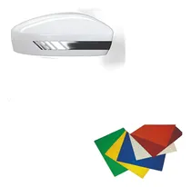Comprar Calca Sticker Franjas Espejos Laterales Vinil Reflejante 2pz