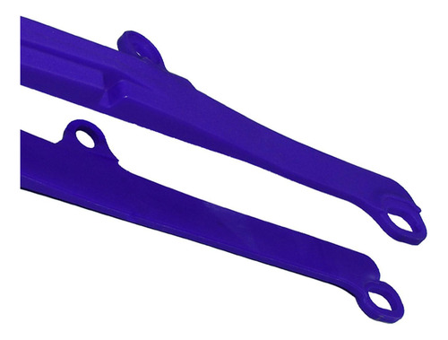 Deslizador De GuĂa De Cadena Trasera De Brazo Azul
