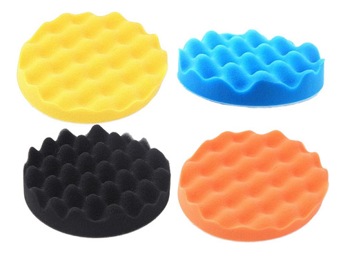 Kit De 4 Almohadillas Para Pulir Y Pulir Para Detalles De