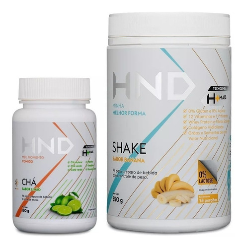 Kit Shake + Chá H+ Hinode Todos Sabores Promoção Original
