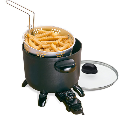 06006 Hervidor De Cocina Multicocina/vaporera, Color Negro