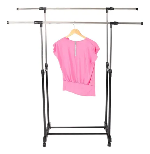comprar Rack Perchero Organizador Ropa Doble Guardaropa Ajustable