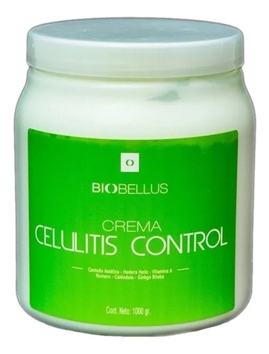 Crema Corporal Celulitis Control Biobellus 1000 Grs 