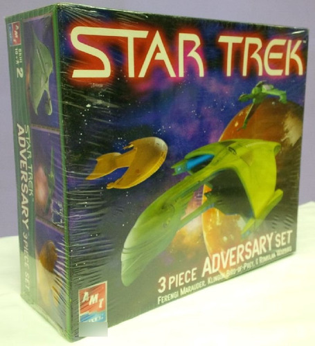 Star Trek-adversary Set, (kit Plástico). Amt. 