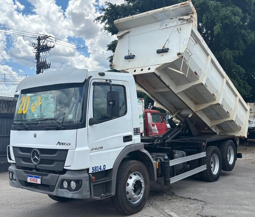 Mb Atego 2426 6x2 2020 Caçamba Manub Caminhões