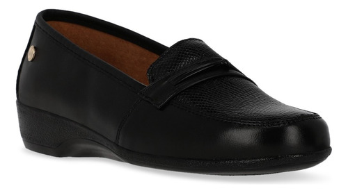 Zapato Dama Flexible Café Slip On 362-19