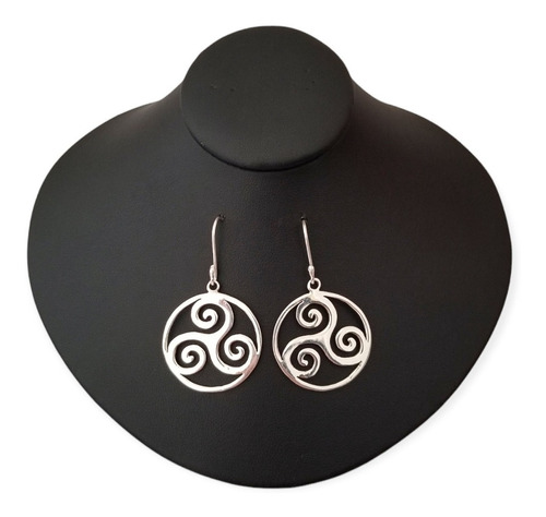 Aretes Casuales Y Elegantes Para Dama Modelo Espiral 