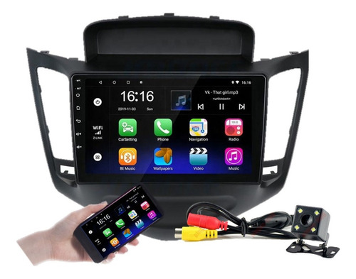 Estereo Chevrolet Cruze 2010-2012 Android Carplay + Camara