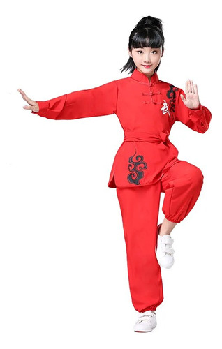 Camisa De Wushu Uniform Para Niños, Camisa De Kung-fu, Traje