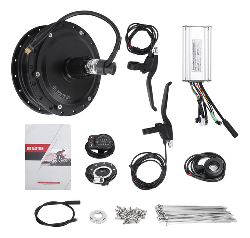 Kit De Motor De Cubo De Rueda Trasera De 24 Pulgadas, 12 G,