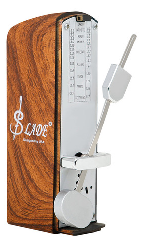 (ym) Metrónomo De Guitarra En Línea Vintage Metronome Mechan