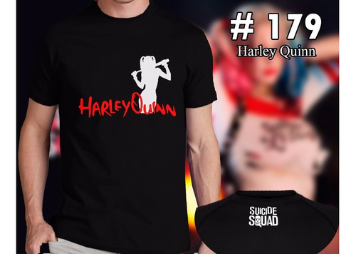 Harley Quinn. Suicide Squard -  Remeras Estampadas De Comics