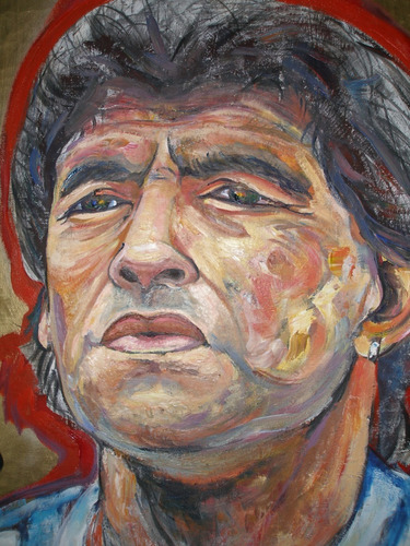 Diego Armando Maradona 3. La Rocca. Arte Microconceptual.
