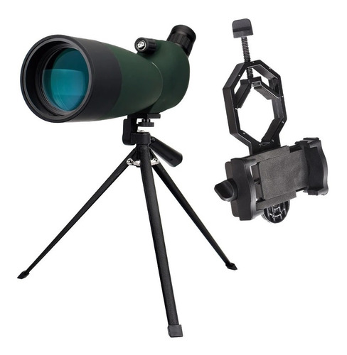 Imagem 1 de 8 de Luneta Telescopio Svbony 25-75x70 Bak4 Tripe Adaptador Celul