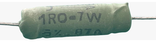 10x Resistor 1r 7w 10% Fio
