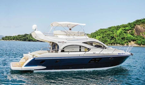 Imagem 2 de 13 de Lancha Real 415 Com Parelha Mercruiser 370hp Axius 2016