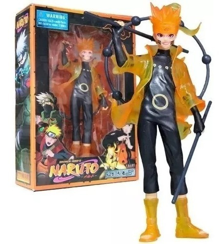 Kit Naruto Coleção Com 6 Action Figure Value Do Anime Naruto