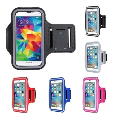 Brazalete Deportivo Correr Running Porta Celular Neoprene