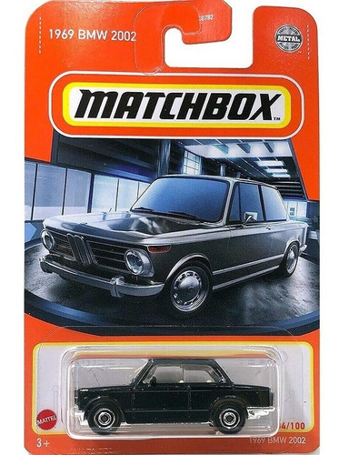 Matchbox - 1969 Bmw 2002 - Escala 1/64 - Mattel - Gvx94