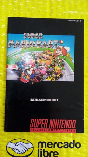 Super Mario Kart Standard Edition Nintendo Snes Físico (Usado)