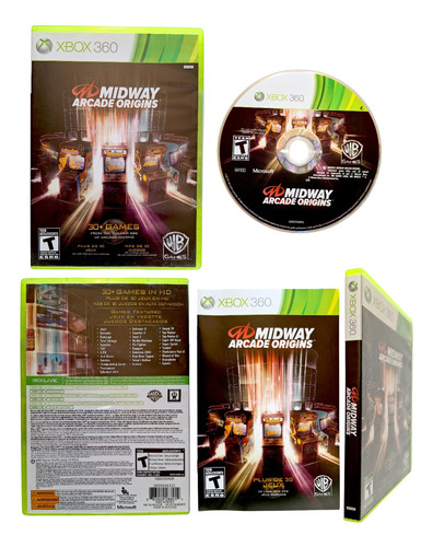 Midway Arcade Origins Xbox 360  (Reacondicionado)