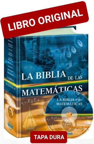 La Biblia De Las Matemáticas ( Libro Nuevo Y Original ) 