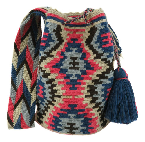 Mochilas Wayuu Diseño Geometrico Exlcusivo + Obsequio!