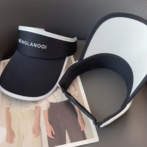 Gorra De Verano Violeta De Seda Helada Con Ala Larga, Sombre
