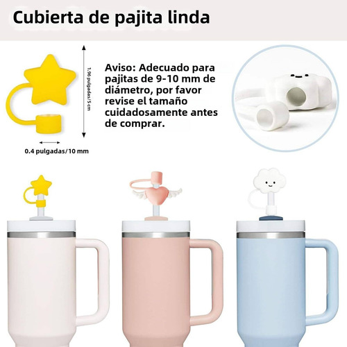 Accesorios Para Vaso Stanley Violeta Ponpon