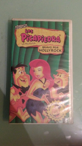 Los Pica Piedra La Pelicula Bravo Por Holly Rock - Vhs