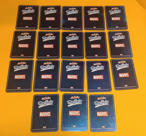 18 Tarjetas Marvel Marinela Originales Wolverine Thor Etc (Usado)
