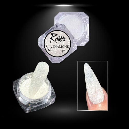 Efecto Glitter Reflectivo Para Uñas 1 Gr. Reflekta Diamond