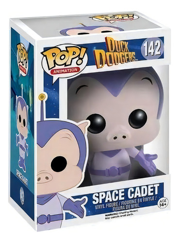 Figura de acción Porky Pig Space Cadet de Funko Pop! Animation
