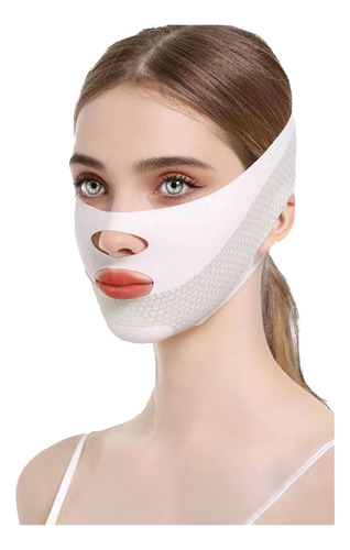 Mentonera Faja Oferta Reduce Arruga Papada Cachete Mejilla Rosa