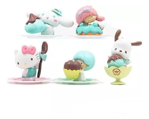 Set My Melody Kuromi Cinnamoroll Colección Importado Figura