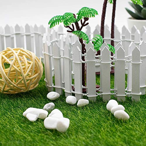 Auear, Paquete De 2 Mini Vallas De Jardín De Hadas De 35 Pul