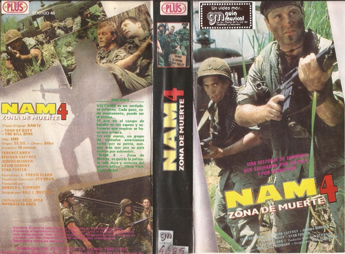 Nam 4 Zona De Muerte Vhs Vietnam Belico Guerra