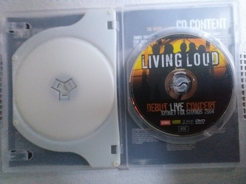 Cd+dvd Living Loud - Loud And Live ( Ex Ozzy, Rainbow, Heep. (Usado)