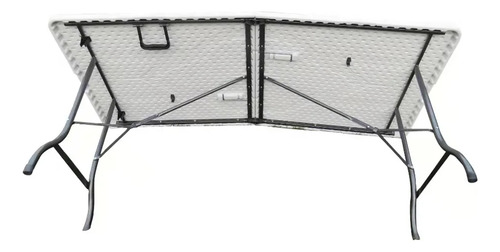 Mesa Rectangular Plegable Plástico Duro 1.80 Metros