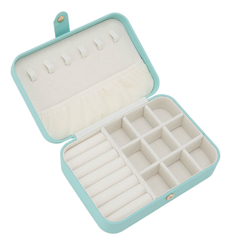Estuche Organizador Portátil Pequeño Para Joyas De Viaje