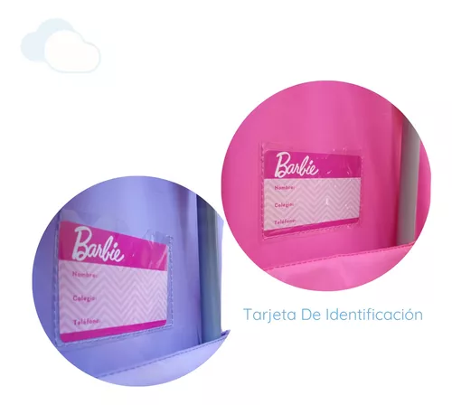 Mochila 16 Pulgadas Barbie Con Carrito Barbie 35614 Wabro